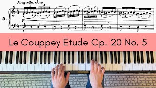 Le Couppey LAgilité Etude Op 20 No 5 [upl. by Anillehs]