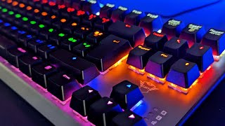 UNBOXING DUN CLAVIER MÉCANIQUE TKL RGB À 30€ 🔥 Test du Trust GXT 834 CALLAZ [upl. by Frymire]