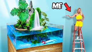 I Built a GIANT Ecosystem for my AXOLOTL [upl. by Eugen]