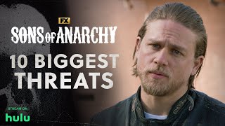 10 Biggest Threats to SAMCRO  Sons of Anarchy  FX [upl. by Castora]