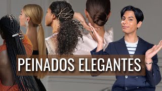 10 PEINADOS FACILES Y ELEGANTES PARA TODO TIPO DE CABELLO  KELVIN SISO [upl. by Nadnarb]