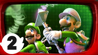 Lets Play Luigis Mansion Dark Moon ScareScraper  Part 2 [upl. by Nere]