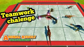 STOP THE ROTATION SPIN WITH TEAMWORK animal revolt battle simulator EVERY FACTIONS [upl. by Eslek]