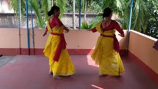 Fagun Hawai Hawai 47K views Rabindranritya  Basanta Utsav  Bengali Dance  Rabindrasangeet [upl. by Baldwin]