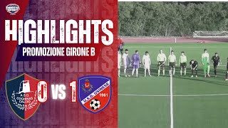 Calcio Promozione Gir B  Coghinas CalcioUsinese 01 Highlights [upl. by Nnylassej]