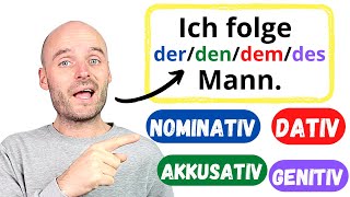 Nominativ Akkusativ Dativ Genitiv  ALLES in einem Video  Live Deutsch lernen [upl. by Selwin156]