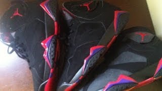 Air Jordan retro 7 raptor review 2012 [upl. by Horatia764]