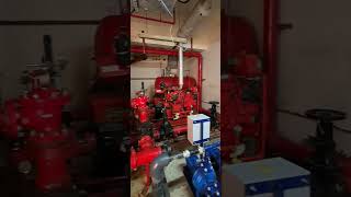 Dubai Water Pump Roomburjkhakhalifa hotel water waterpump waterfall room knowledge reels [upl. by Cirdla]