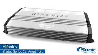 Hifonics Brutus Series Amplifiers  Product Overview [upl. by Iblehs872]