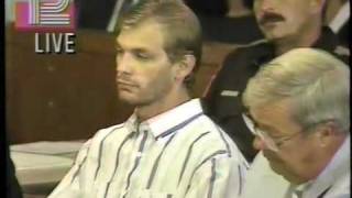 Jeffrey Dahmer First Court Appearance Original Newscast Footage [upl. by Kellda]