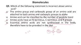 NCERT Based Biomolecules Question Part 1 SATHEEMED swayamprabha medicalentranceexam [upl. by Aniraad]