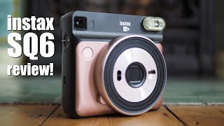 Fujifilm Instax SQ6 review  instant camera [upl. by Attennaej312]