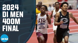 Mens 400m  2024 NCAA indoor track and field championships [upl. by Yahiya780]