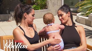 Brie discusses Nikkis decision of whether to call off her wedding Total Bellas Bonus July 29 2018 [upl. by Einnahc]