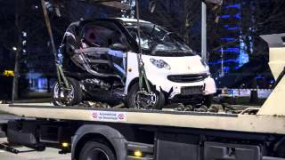 260 REAL Smart Fortwo Crash Compilation  Part 1 [upl. by Atekram]