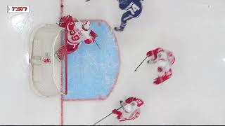 McMann goaltender interference  Tough Call Review [upl. by Orimisac555]