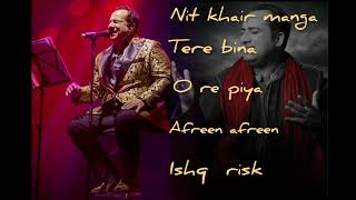 Best of rahat fateh ali khan [upl. by Yreneh926]