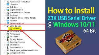 How to Install Z3X Driver on Win 1011 64bit [upl. by Elisee]