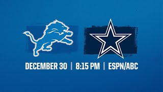 Lions vs Cowboys Game Trailer  2023 Week 17 [upl. by Munt]