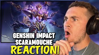 First Time Hearing Genshin Impact OST BOSS  Scaramouche the Prodigal  REACTION [upl. by Adekan]