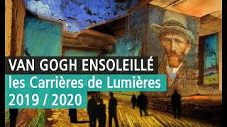 Éblouissant  Les Carrières de Lumières accueillent Van Gogh  Baux de Provence Vidéo YouTube [upl. by Chadwick348]