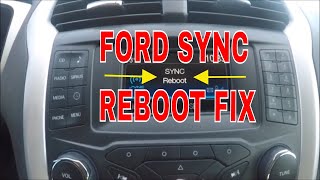 Ford Sync Bluetooth Fix [upl. by Ellehcirt]