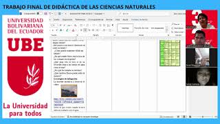 TRABAJO FINAL DE DIDÁCTICA DE LAS CIENCIAS NATURALES [upl. by Federica886]