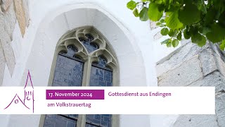 Gottesdienst am 17 November 2024 [upl. by Haisa]