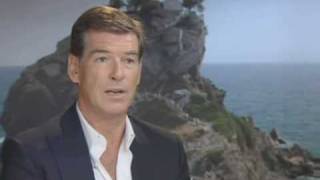 Pierce Brosnan Talks Mamma Mia [upl. by Itsyrc]