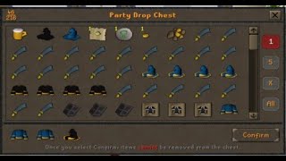 Im New To Runescape and I Got To Help Host a Drop Party [upl. by Goulder381]