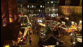 Unterwegs auf dem Weihnachtsmarkt in Hannover [upl. by Eleinad]