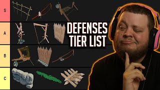 The Forest Traps and Defenses to Best Protect Your Base 2022 Tier List [upl. by Belicia]