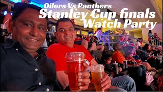 OILERS VS PANTHERS FINALS  ROAD GAME WATCH PARTY trending oilers icehockey [upl. by Lama511]