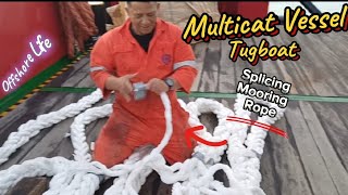 Procedure How to Splice Mooring Rope❗ [upl. by Robin]