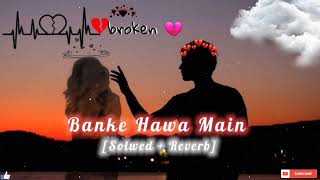 Banke Hawa Mein Slowed Reverb Song🥺  Altmash Faridi  Lofi Song  Instagram Trending Song 2024 [upl. by Eleaffar]