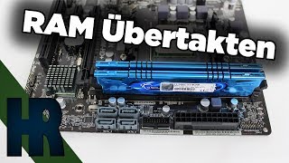 Ram übertakten für Anfänger  Arbeitsspeicher OC  PC Bauen Part  16 [upl. by Dnomra]