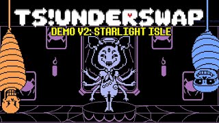 Underswap MUFFET Boss Fight  TSUNDERSWAP V2 STARLIGHT ISLE  UNDERTALE FANGAME [upl. by Mirisola]