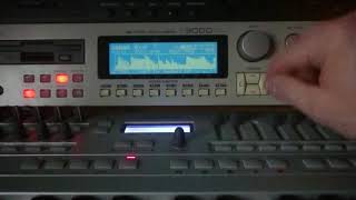 AKAI S3000XL chopping samples simple drum kit [upl. by Ybloc]