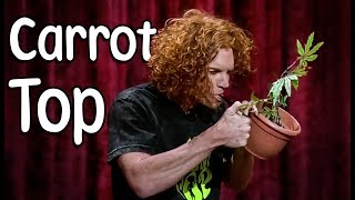 Carrot Top doing Hilarious Prop Comedy on The Late Late Show [upl. by Solley]