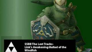 SSBB The Lost TracksLinks AwakeningBallad of the Windfish [upl. by D'Arcy304]