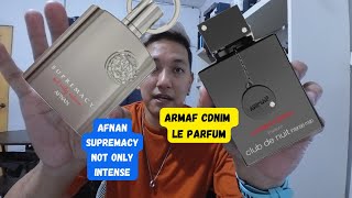 CDNIM LE Parfum VS Afnan Supremacy NOI  Honest Review  Pocket Scents PH [upl. by Sivrad]