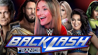 WWE BACKLASH FRANCE WATCHALONG [upl. by Nanah716]