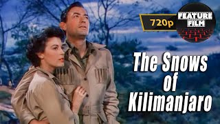 Snows of Kilimanjaro 720p restored  Classic Adventure Drama Movie [upl. by Genna]