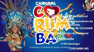 CARNAVAL 2024  CORUMBÁ MS [upl. by Nehtan]