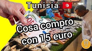 Tunisia Con 15 euro che spesa ci faccio [upl. by Nanahs741]