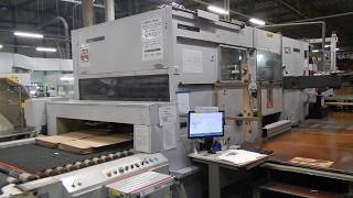 BOBST SPO 1600 in Production [upl. by Nanaj]