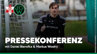 FC WACKER INNSBRUCK  Pressekonferenz vor GAK [upl. by Elamor938]