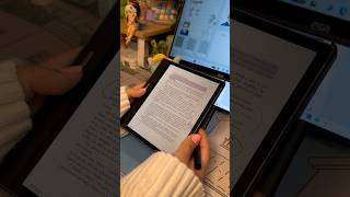 🖍annotating on my color ereader  bigme b751c update ereader booktube kindle [upl. by Aihseken]