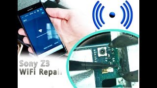 Sony Xperia Z3 D6603 WiFi not work repair tutorial  Нет подключения WiFi  Selekt [upl. by Inus]