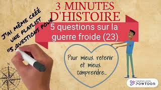 5 questions sur la guerre froide 23 [upl. by Naened]